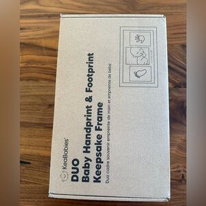 KeaBabies Baby Handprint & Footprint Frame Kit New